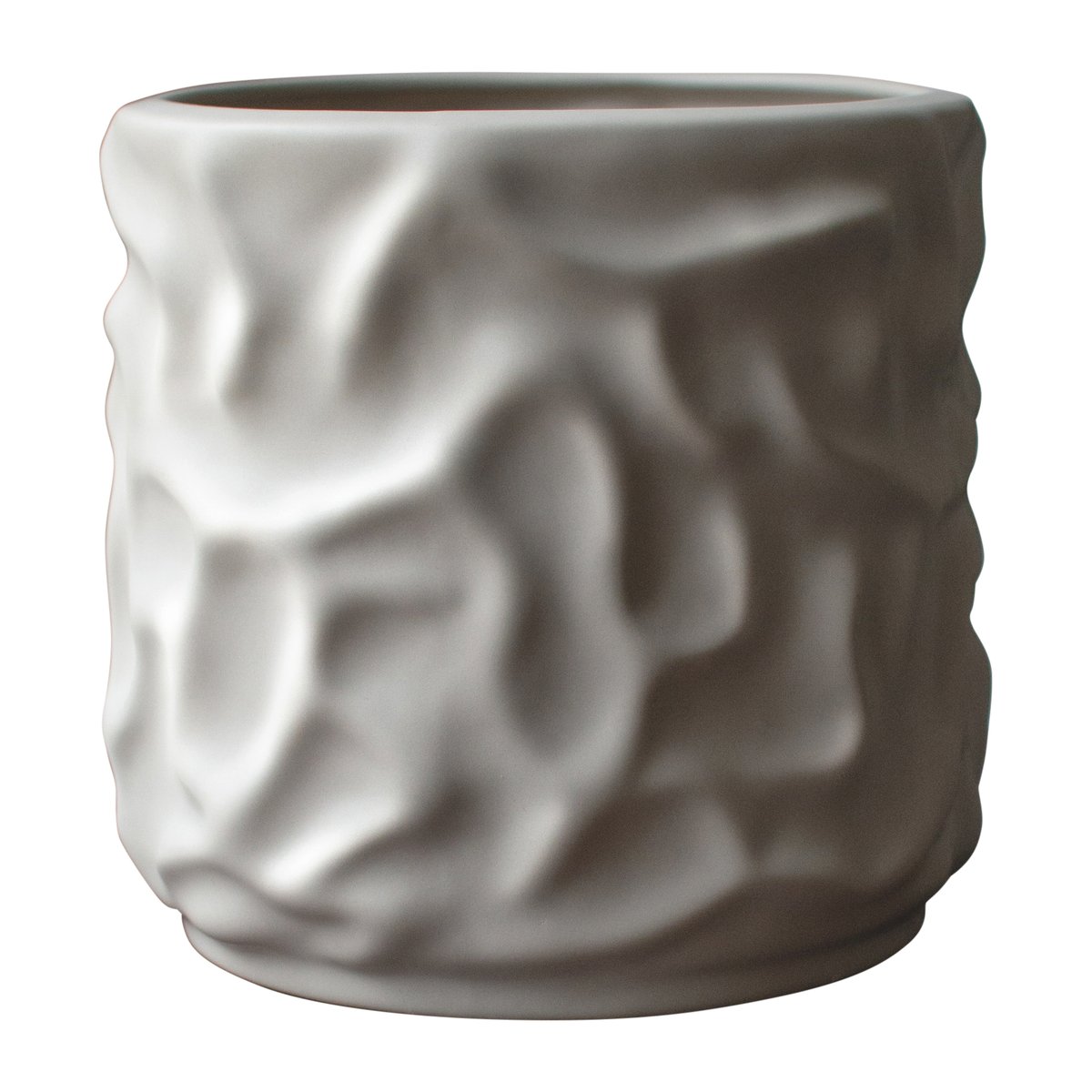 DBKD Swoon flower pot Ø15 cm Matte mole | Scandinavian Design | Flower pots | Beige