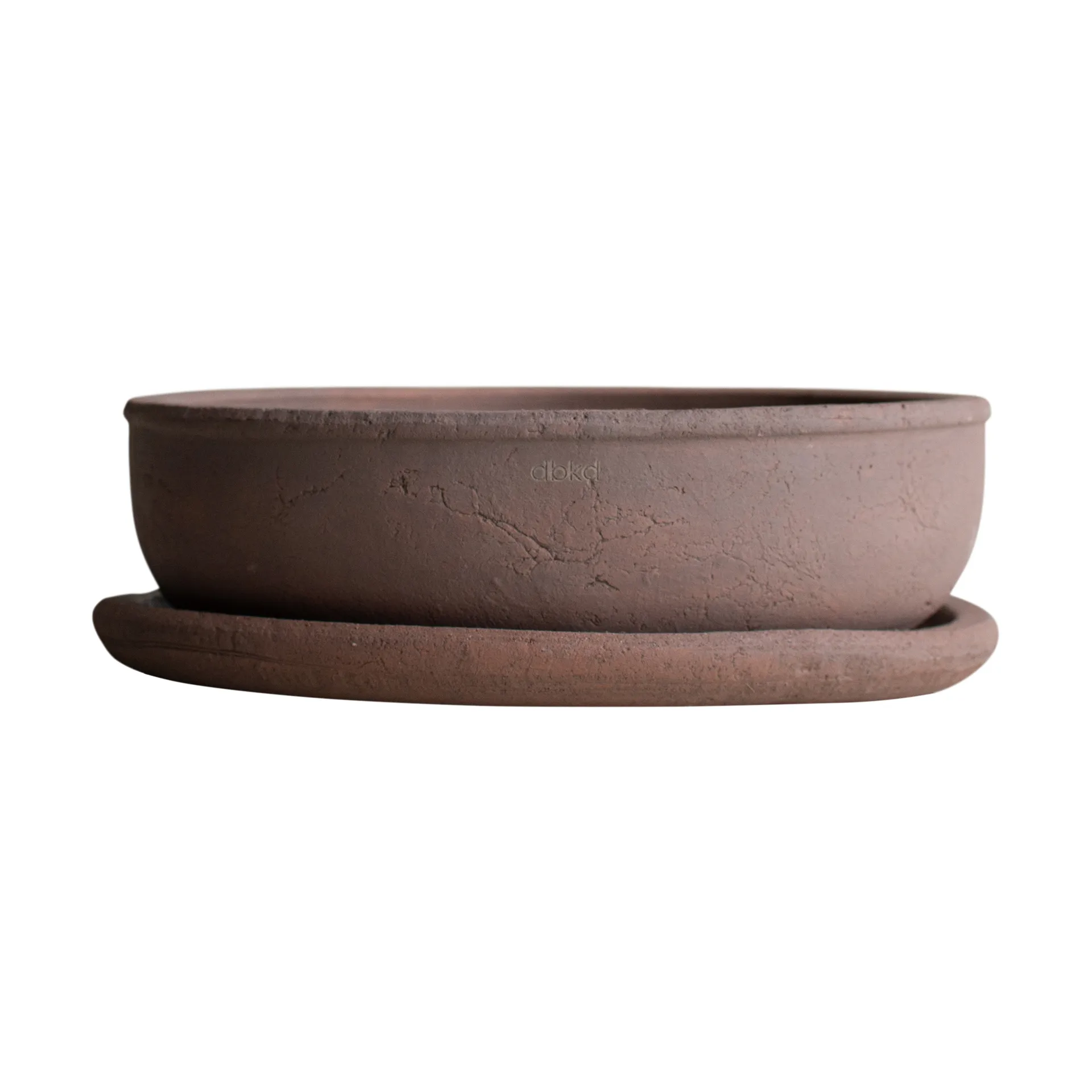 Terra bowl planter, Brown, Ø30x10.5 cm DBKD