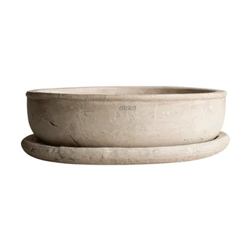 Terra bowl planter - Sand, Ø30x10.5 cm - DBKD