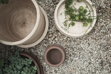 Terra bowl planter - Sand, Ø30x10.5 cm - DBKD