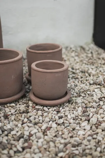 Terra pot - Brown, Ø14x14 cm - DBKD