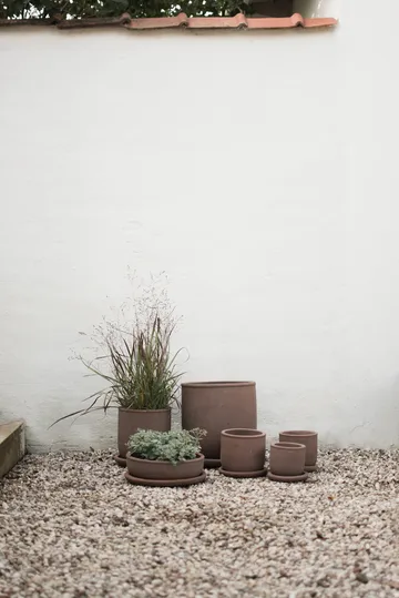 Terra pot - Brown, Ø14x14 cm - DBKD