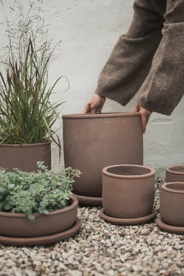 Terra pot - Brown, Ø18x18 cm - DBKD