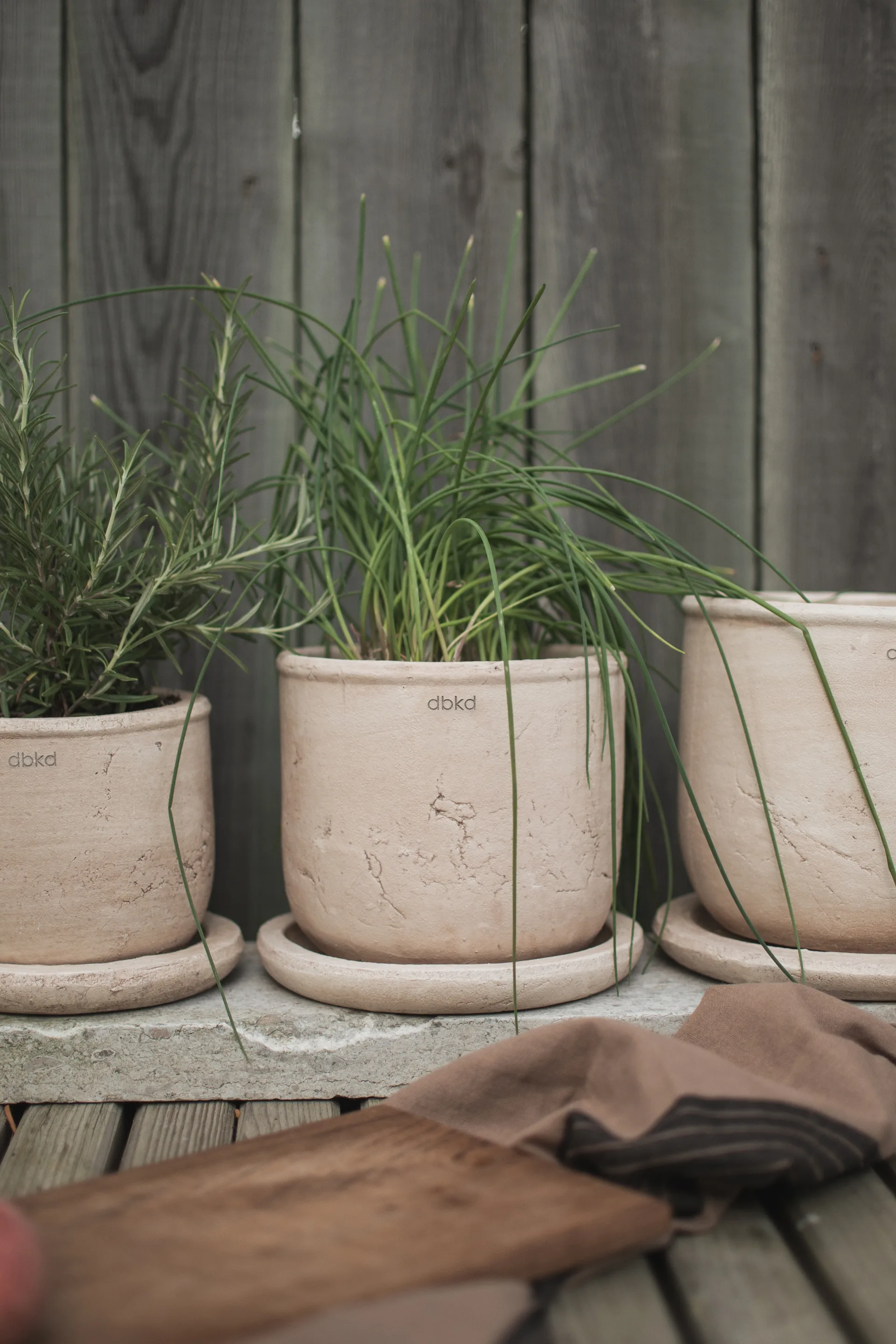 Terra pot, Sand, Ø16x16 cm DBKD