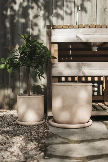 Terra pot - Sand, Ø23x26 cm - DBKD