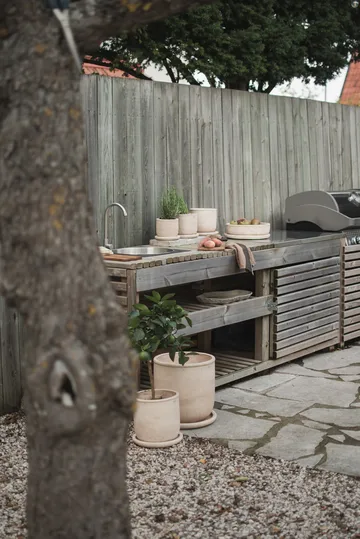 Terra pot - Sand, Ø23x26 cm - DBKD