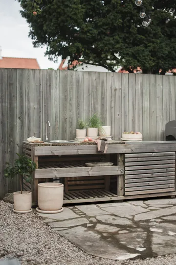 Terra pot - Sand, Ø23x26 cm - DBKD