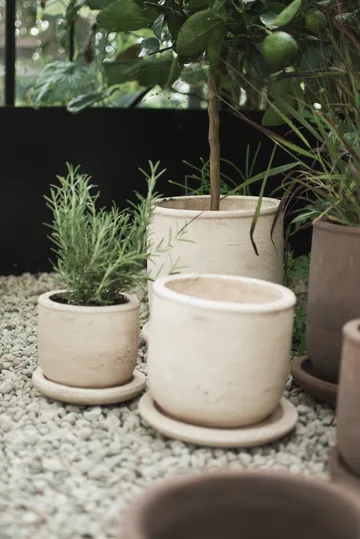 Terra pot - Sand, Ø23x26 cm - DBKD