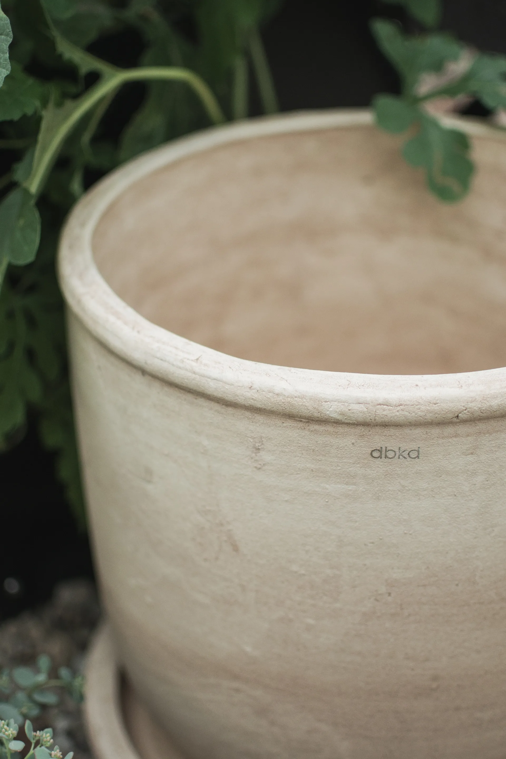 Terra pot, Sand, Ø33x36 cm DBKD