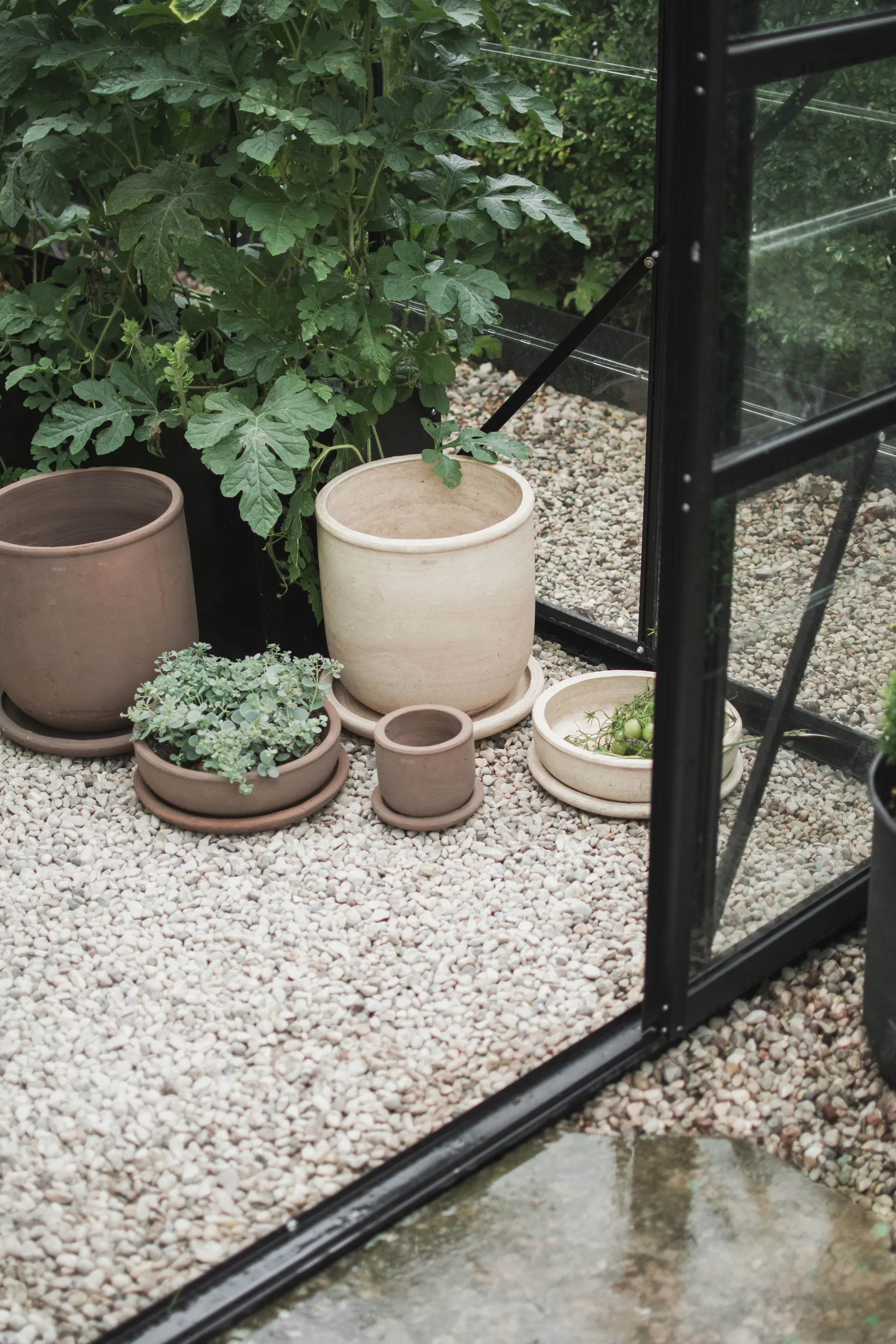 Terra pot, Sand, Ø33x36 cm DBKD