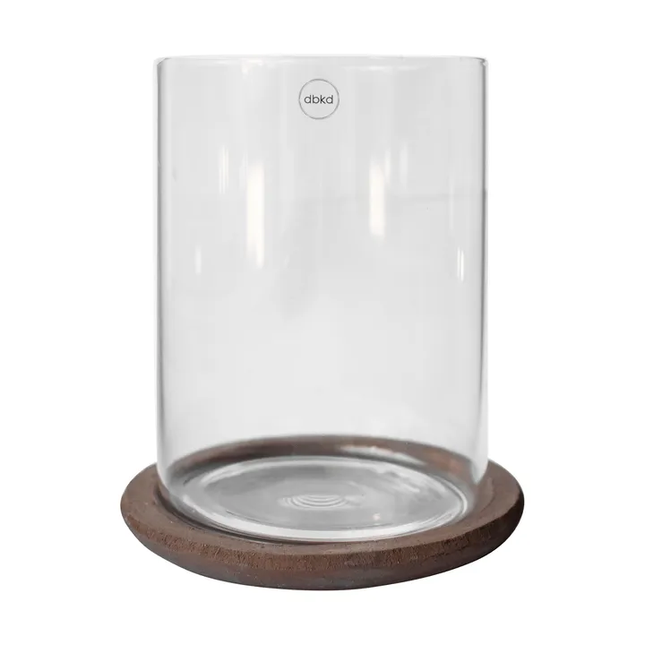 Terra tealight holder - Brown, 21.5 cm - DBKD