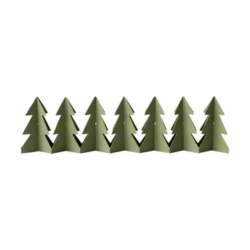 Tree in a row decoration 60 cm - Green, 7x60 cm - DBKD