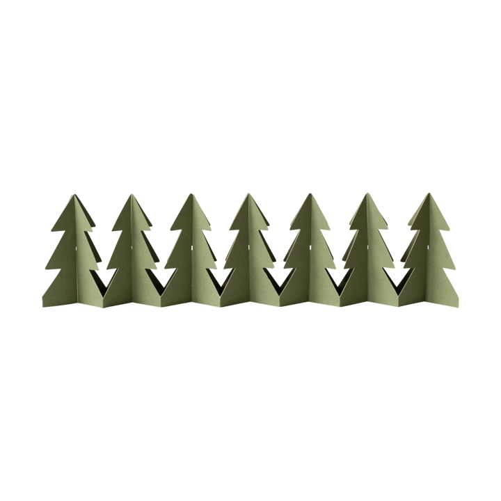 Tree in a row decoration 60 cm - Green - DBKD