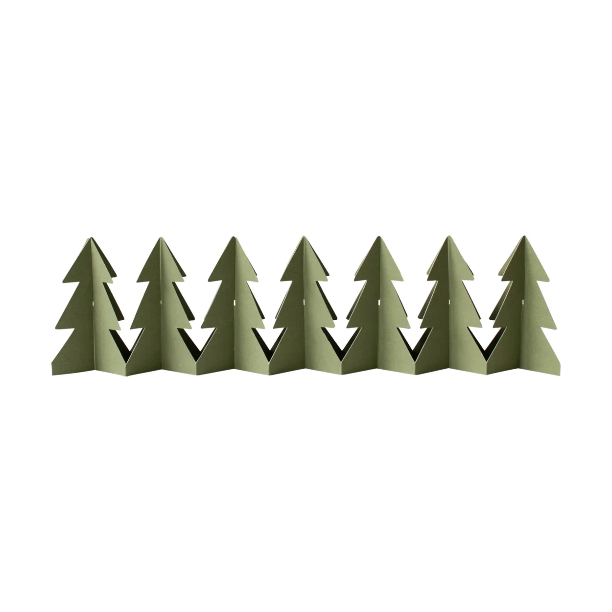 DBKD Tree in a row decoration 60 cm Green | Scandinavian Design | Decorative accessories | Green