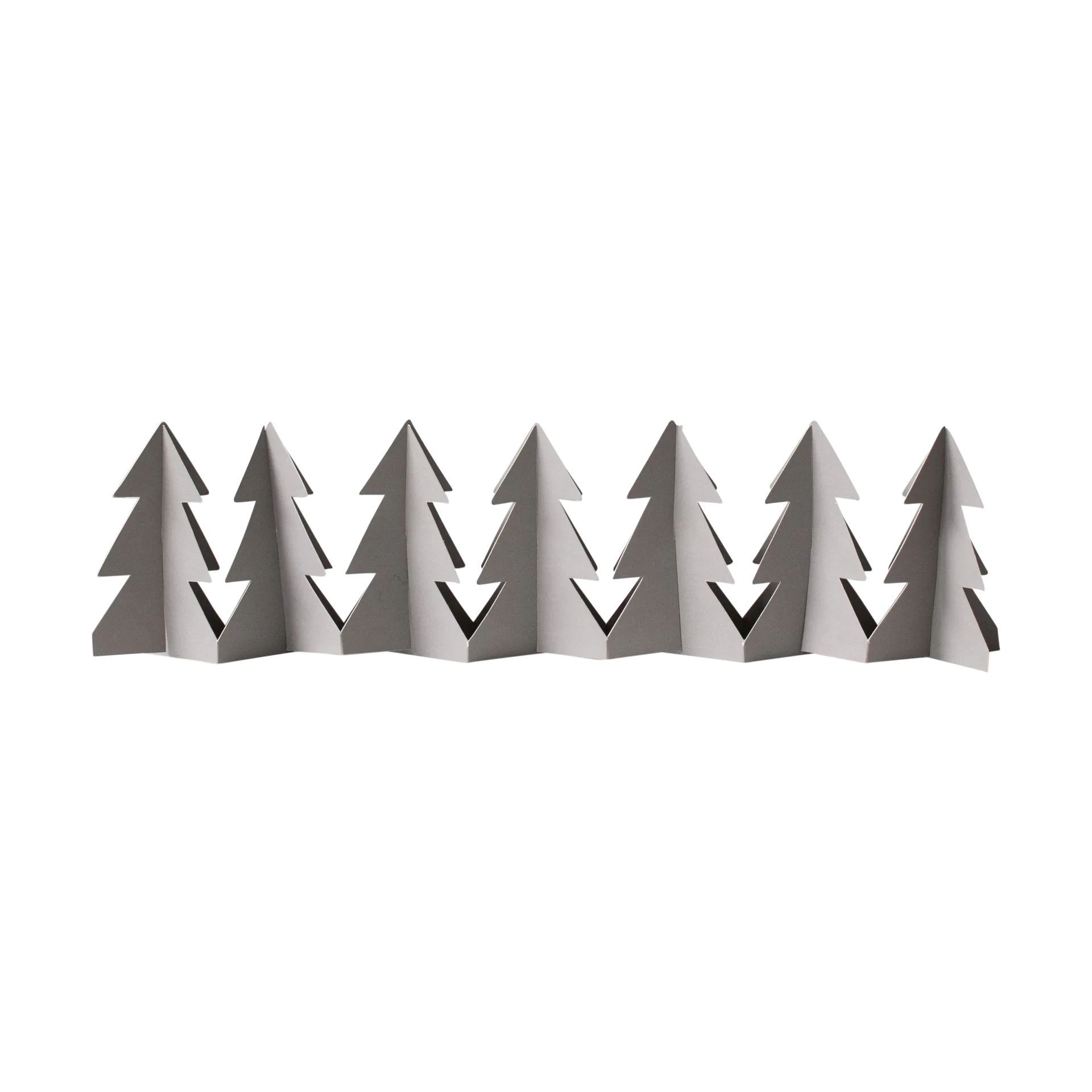 Tree in a row decoration, Mole, 7x60 cm DBKD