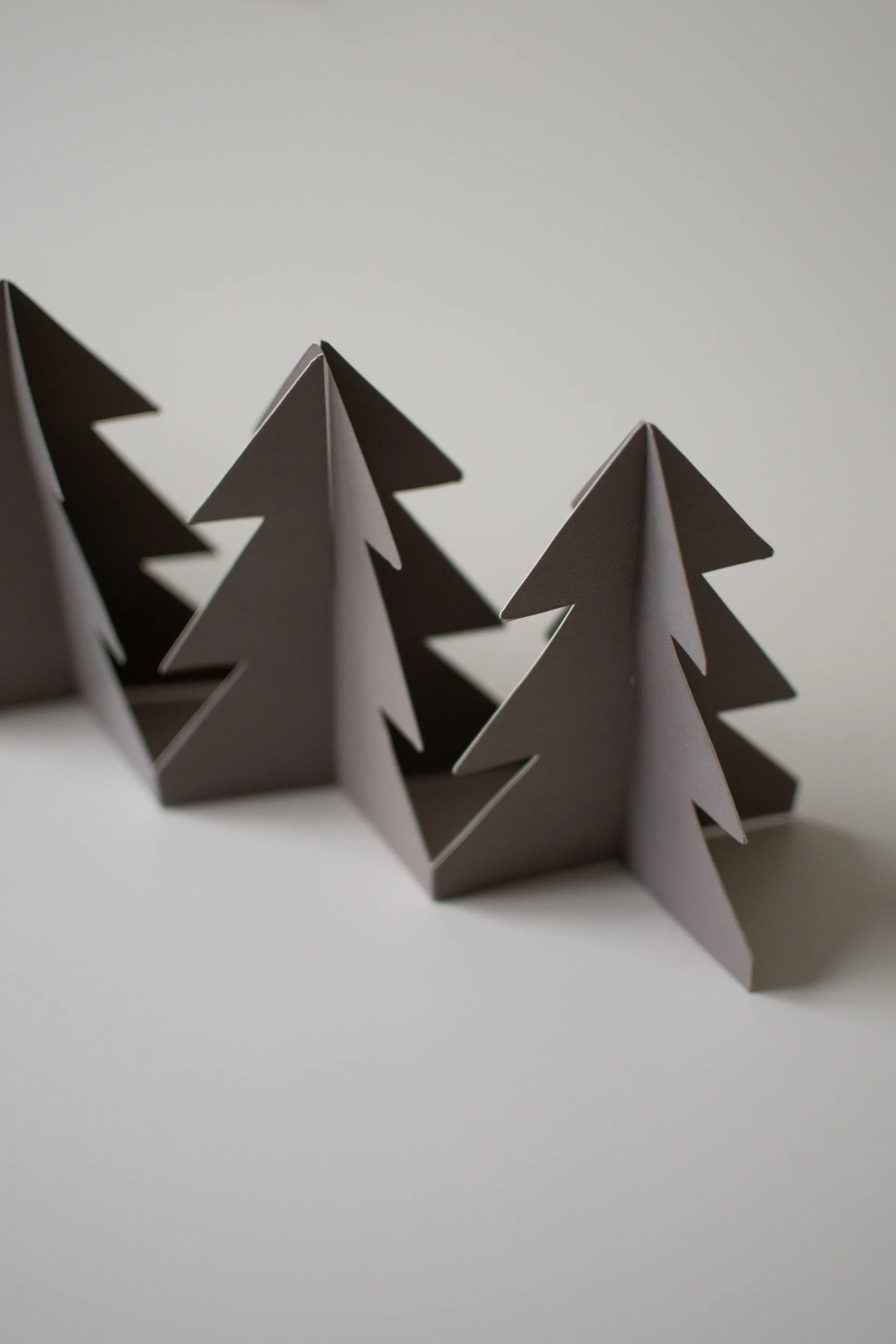 Tree in a row decoration, Mole, 7x60 cm DBKD