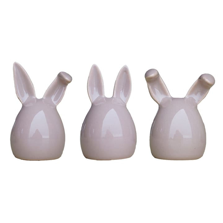 Triplets easter rabbit 3-pack - dusty pink - DBKD