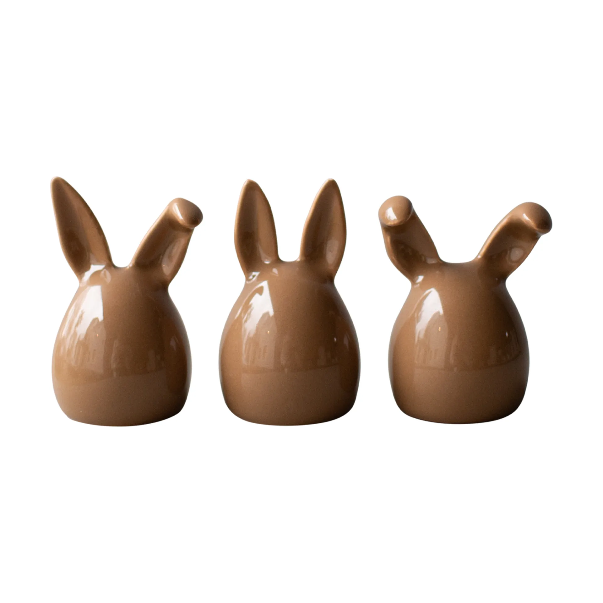 Triplets easter rabbit 3-pack, Shiny nougat DBKD