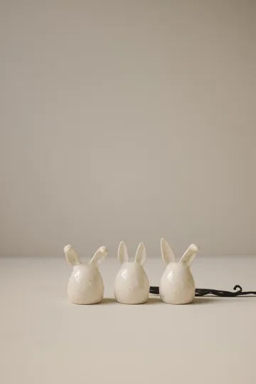 Triplets easter rabbit 3-pack - Vanilla - DBKD