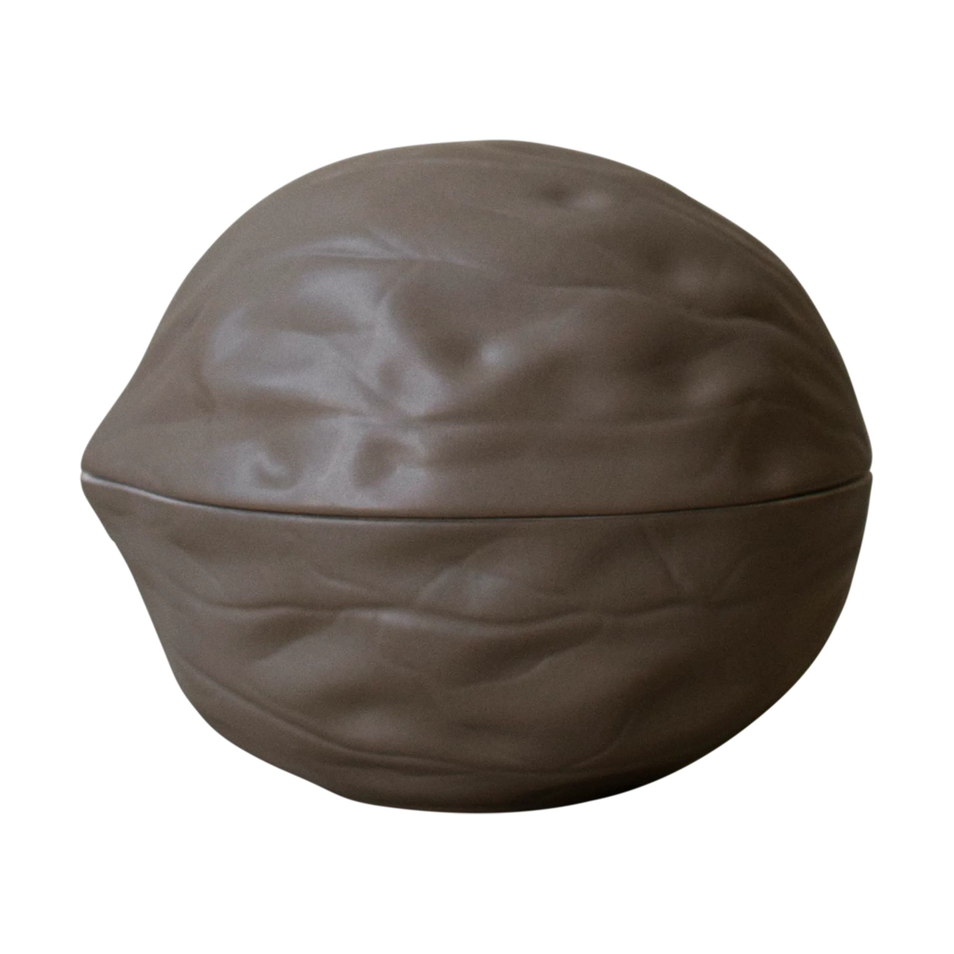 Walnut bowl with lid, Dust DBKD