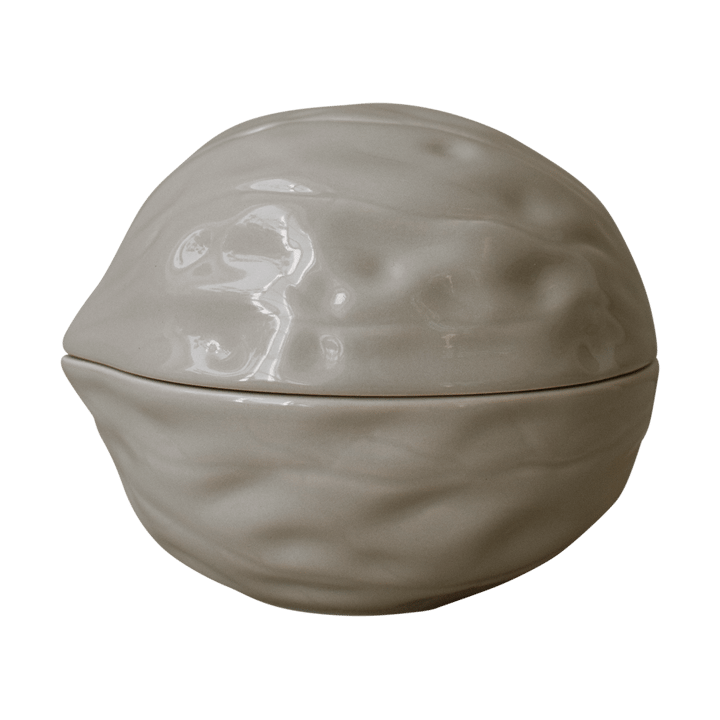 Walnut bowl with lid - Shiny mole - DBKD