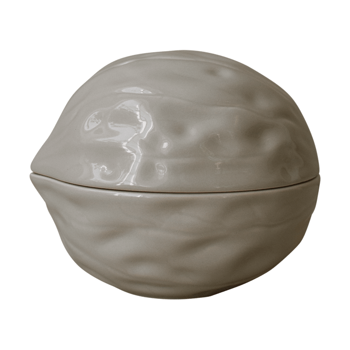 Walnut bowl with lid, Shiny mole DBKD