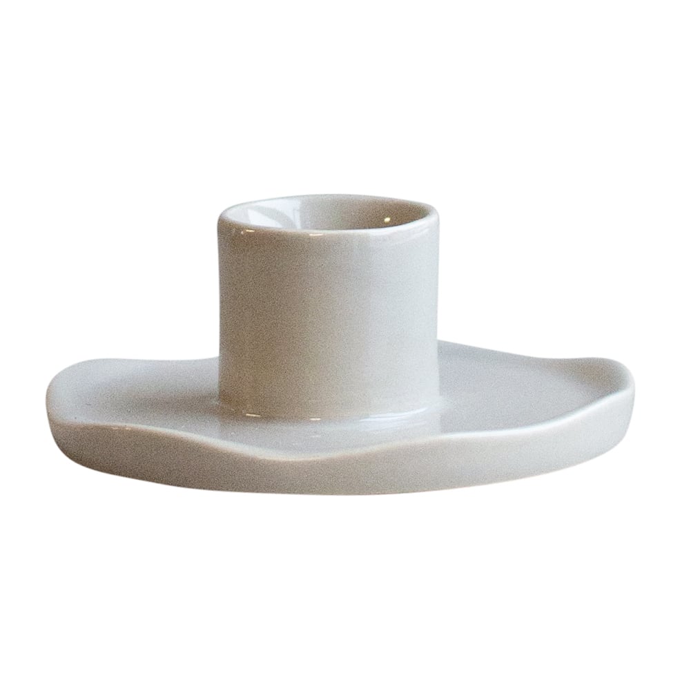 DBKD Wave candle sticks Shiny mole | Scandinavian Design | Candle holders | Beige