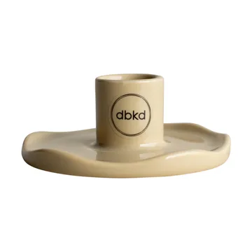 Wave candle sticks - Shiny yellow - DBKD