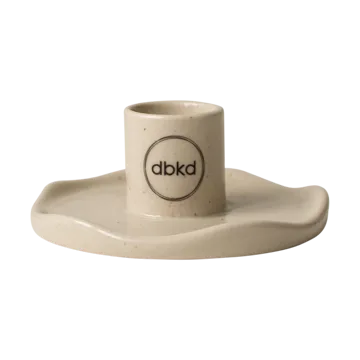 Wave candle sticks - Vanilla - DBKD