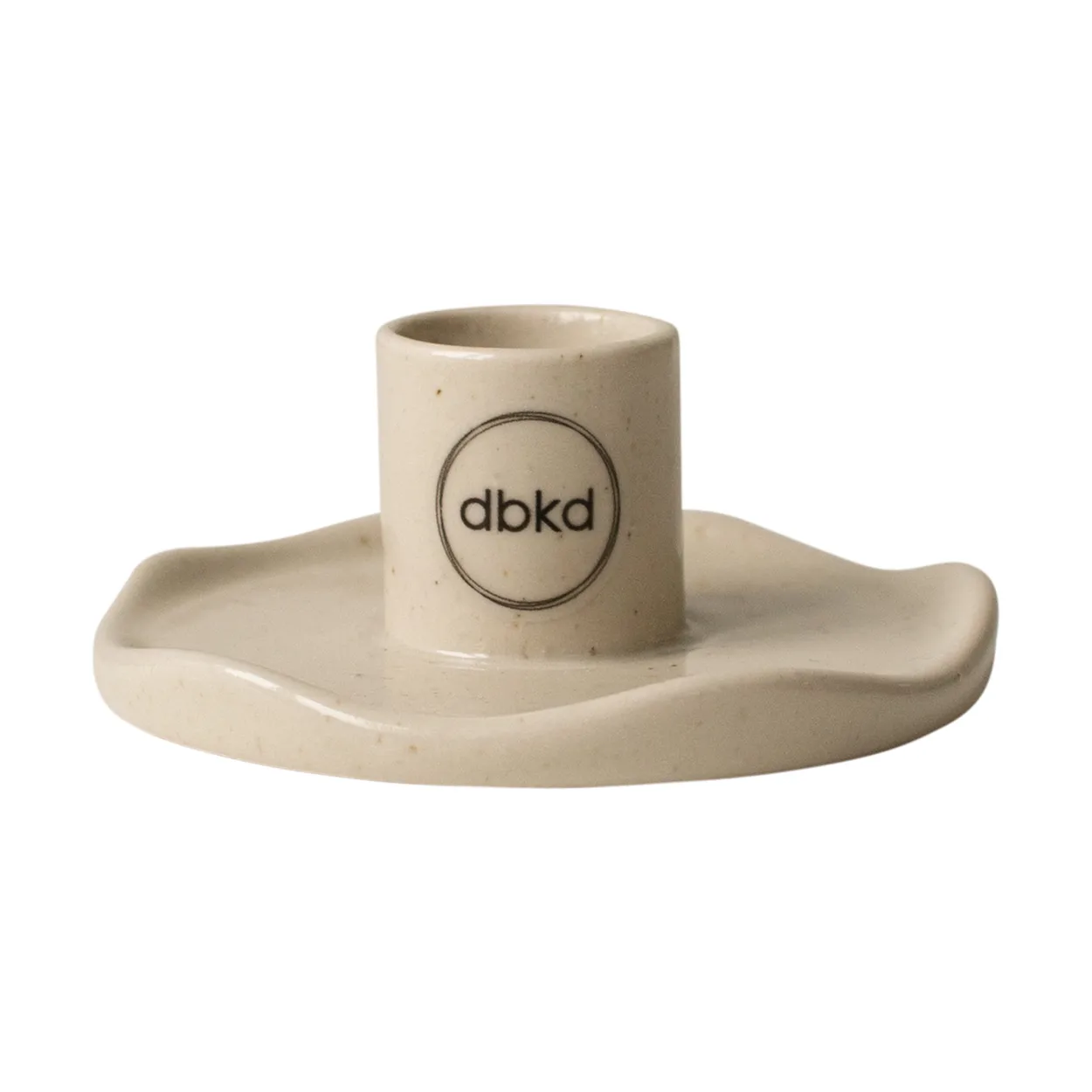 DBKD Wave candle sticks Vanilla | Scandinavian Design | Candle holders | White