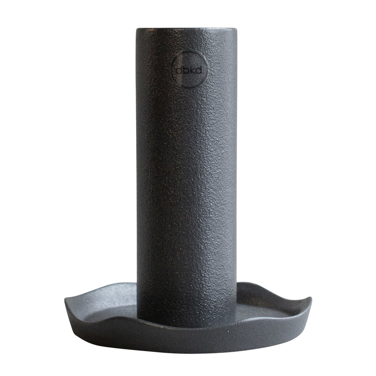DBKD Wave vase 15 cm Cast iron | Scandinavian Design | Vases | Black