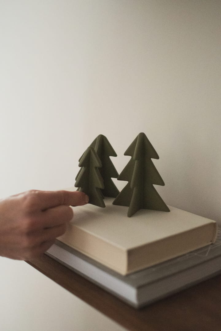 Winter tree decoration, Green, 7 cm DBKD