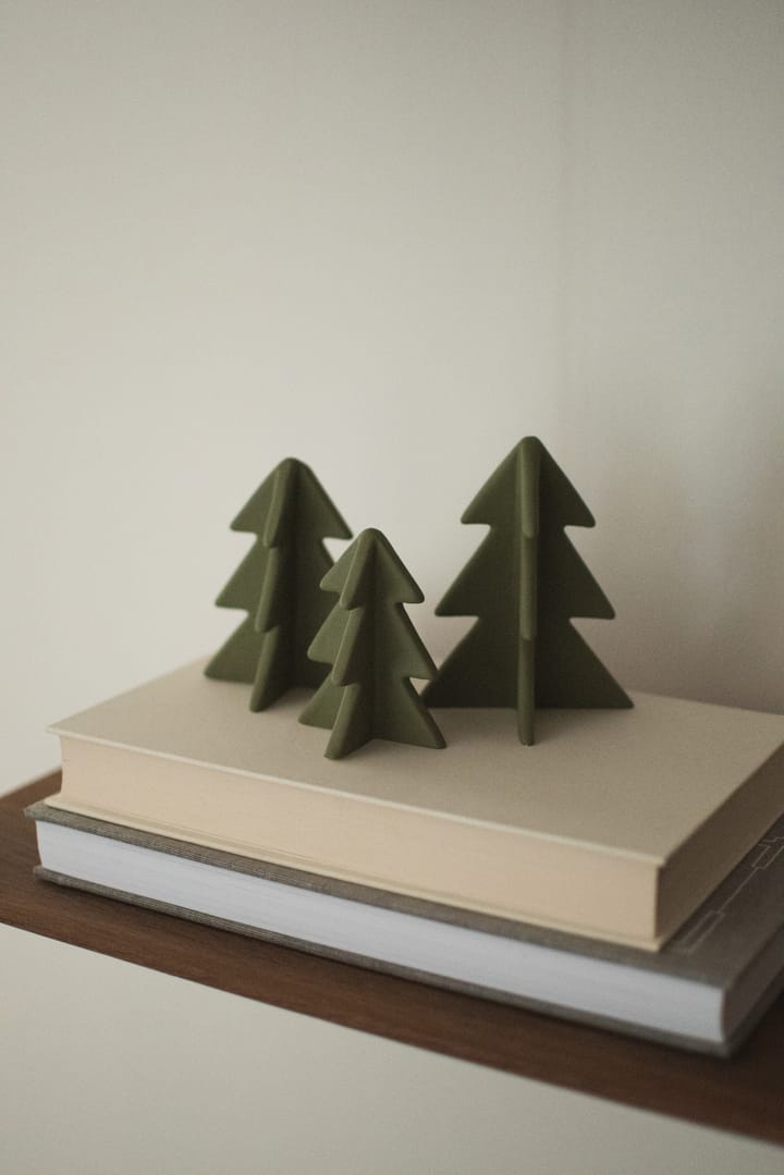 Winter tree decoration, Green, 9.5 cm DBKD