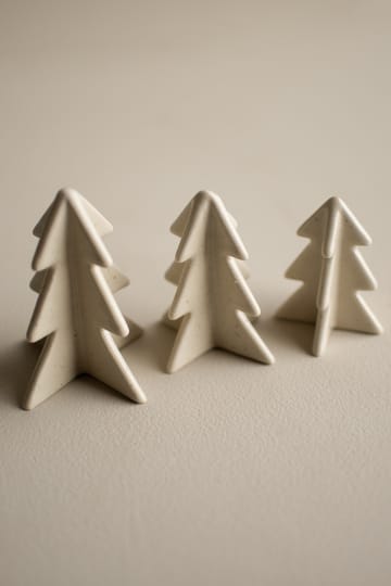 Winter tree decoration - Vanilla, 8 cm - DBKD