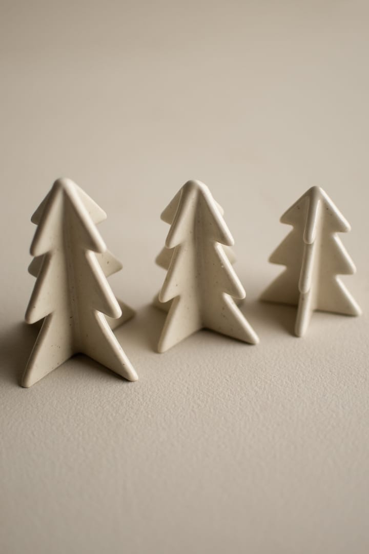 Winter tree decoration, Vanilla, 8 cm DBKD
