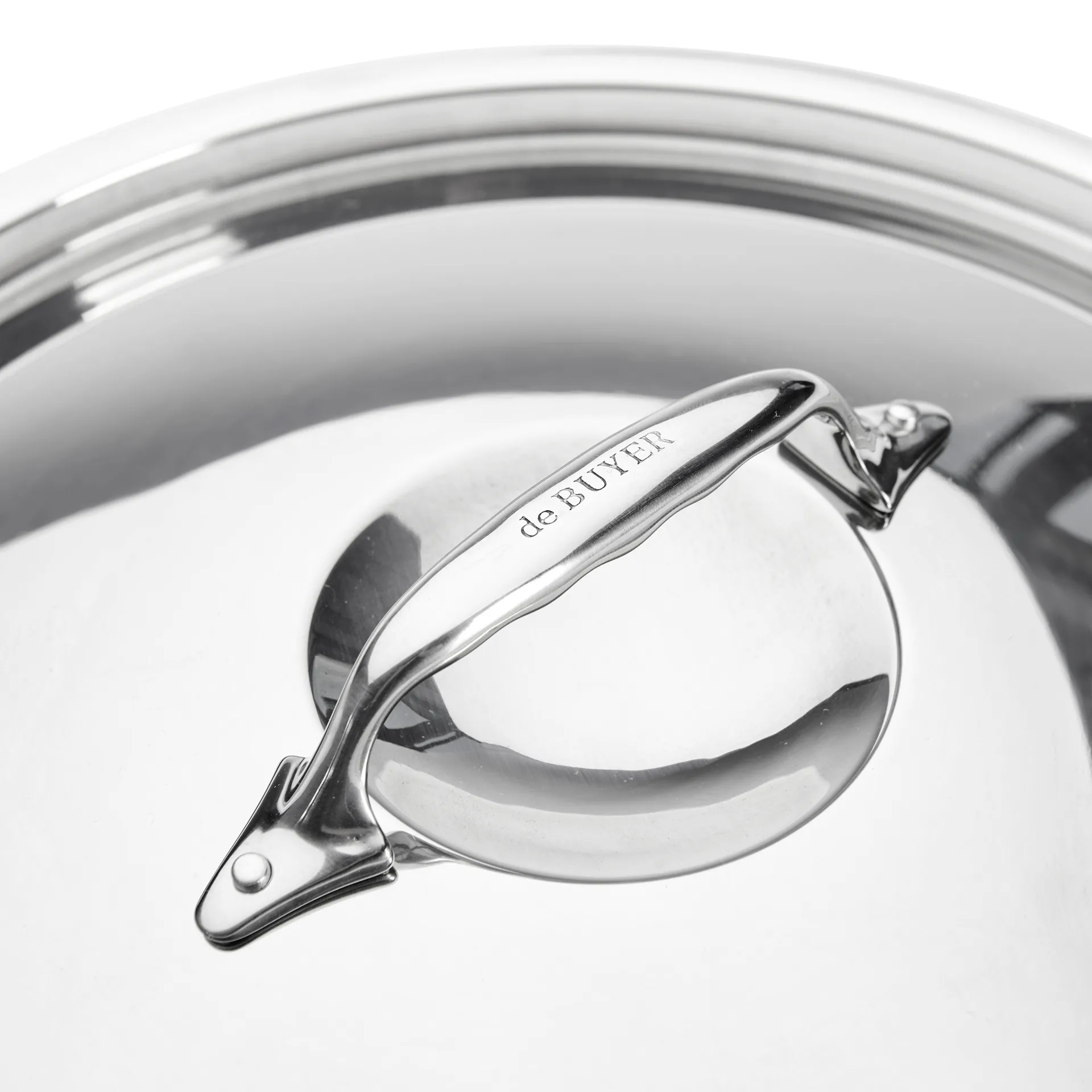 Affinity lid stainless steel, 28 cm De Buyer