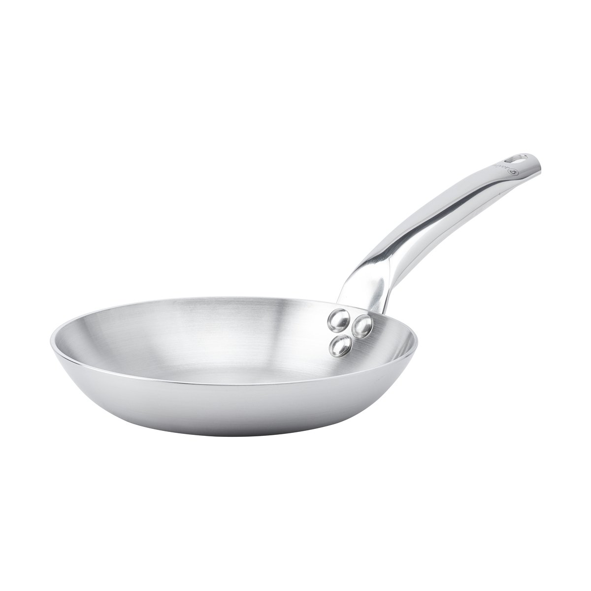 De Buyer Alchimy frying pan stainless steel o20 cm | Scandinavian Design | Frying pans & skillets | Silver-coloured