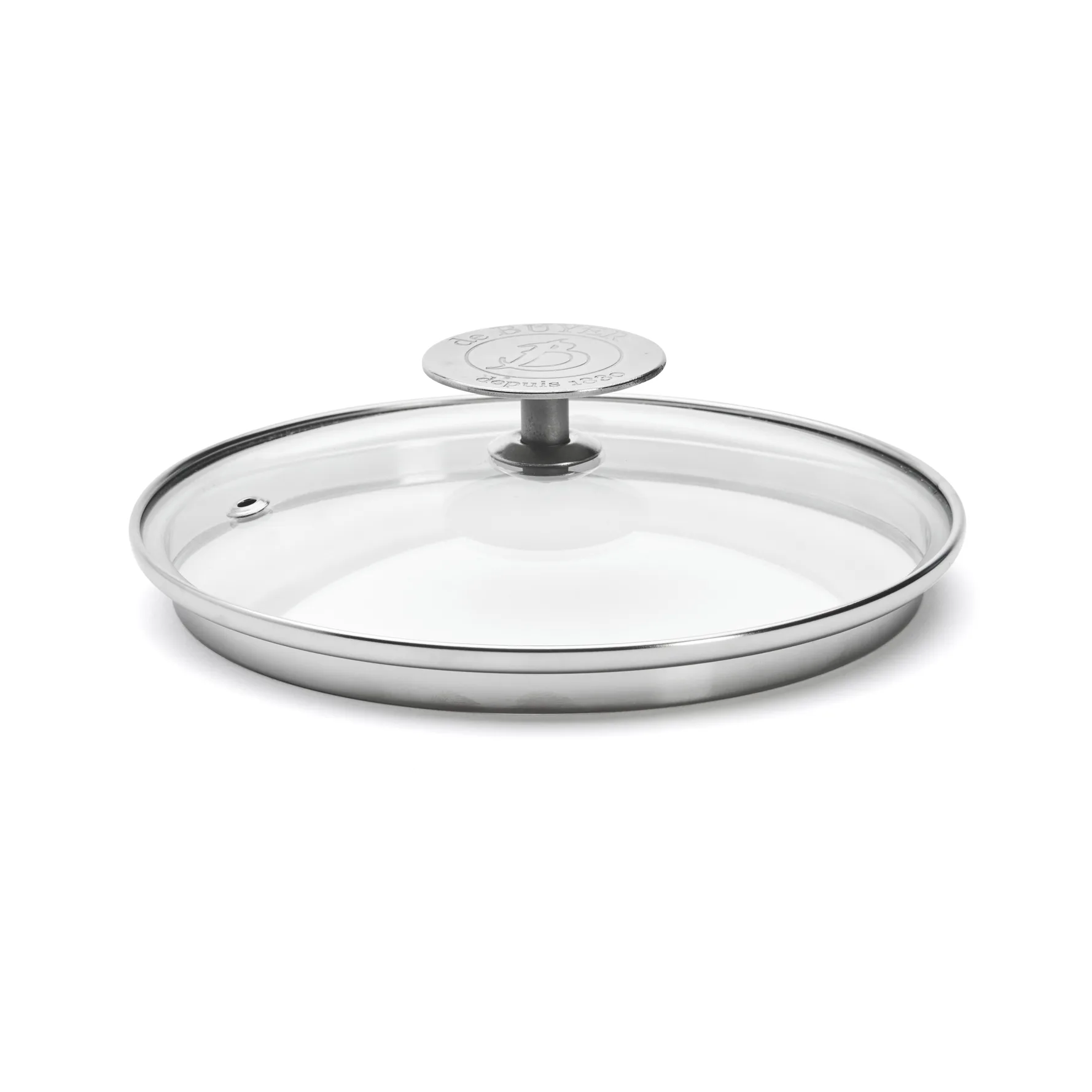 Alchimy glass lid deep ring, Ø16 cm De Buyer