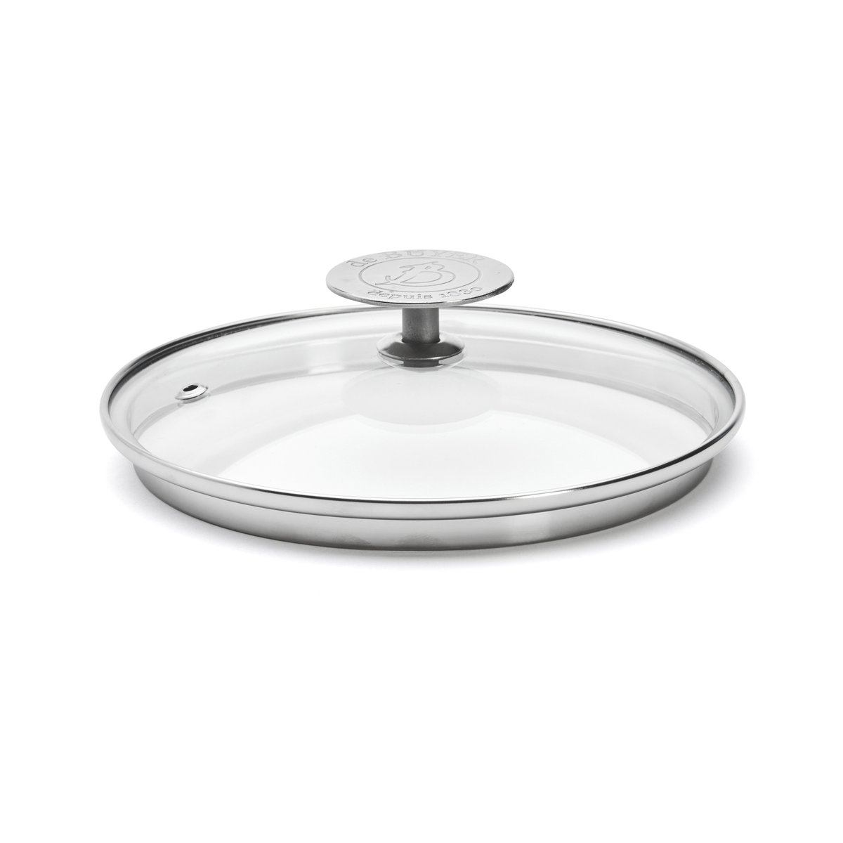 De Buyer Alchimy glass lid deep ring o16 cm | Scandinavian Design | Lids & accessories | Transparent