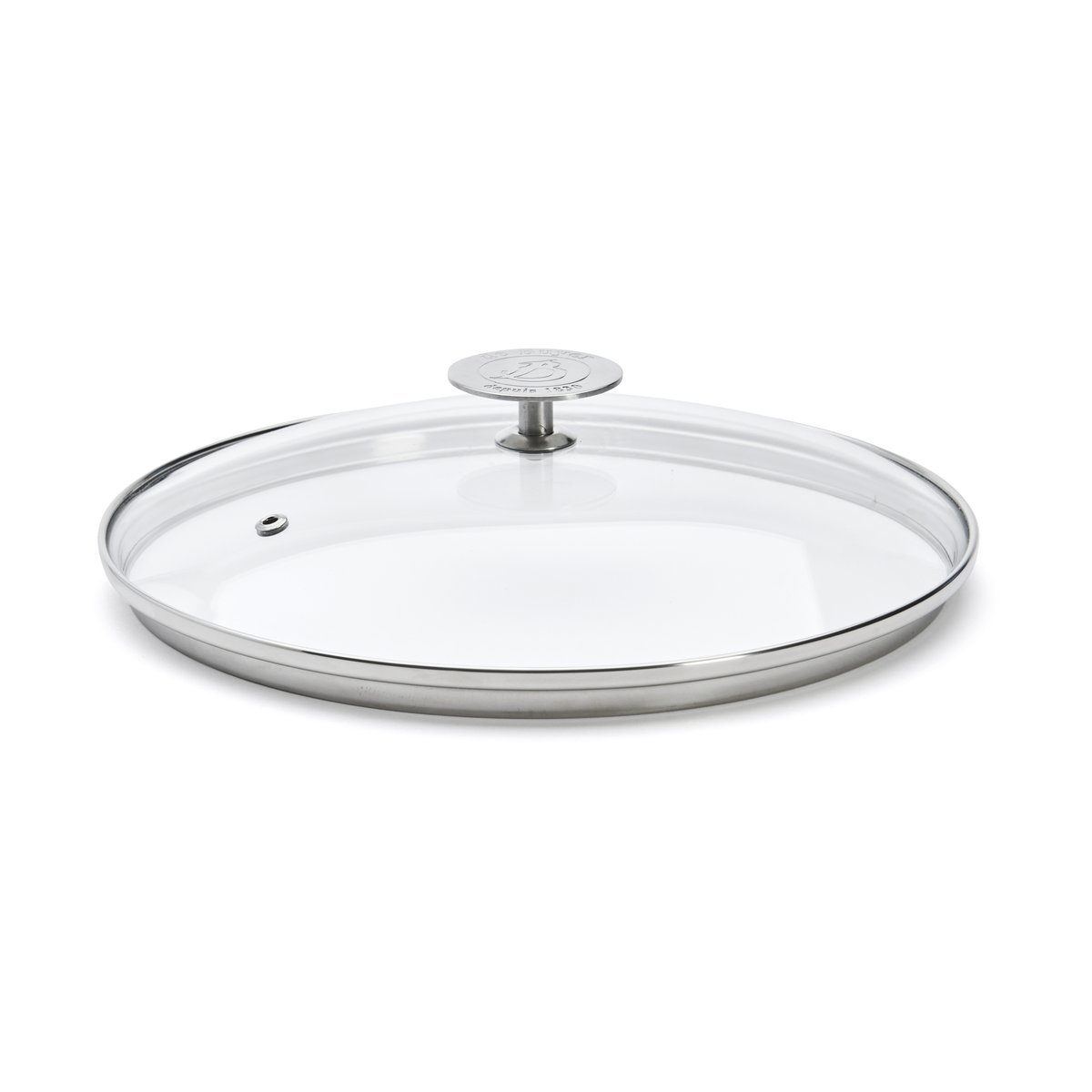 De Buyer Alchimy glass lid deep ring o24 cm | Scandinavian Design | Lids & accessories | Transparent