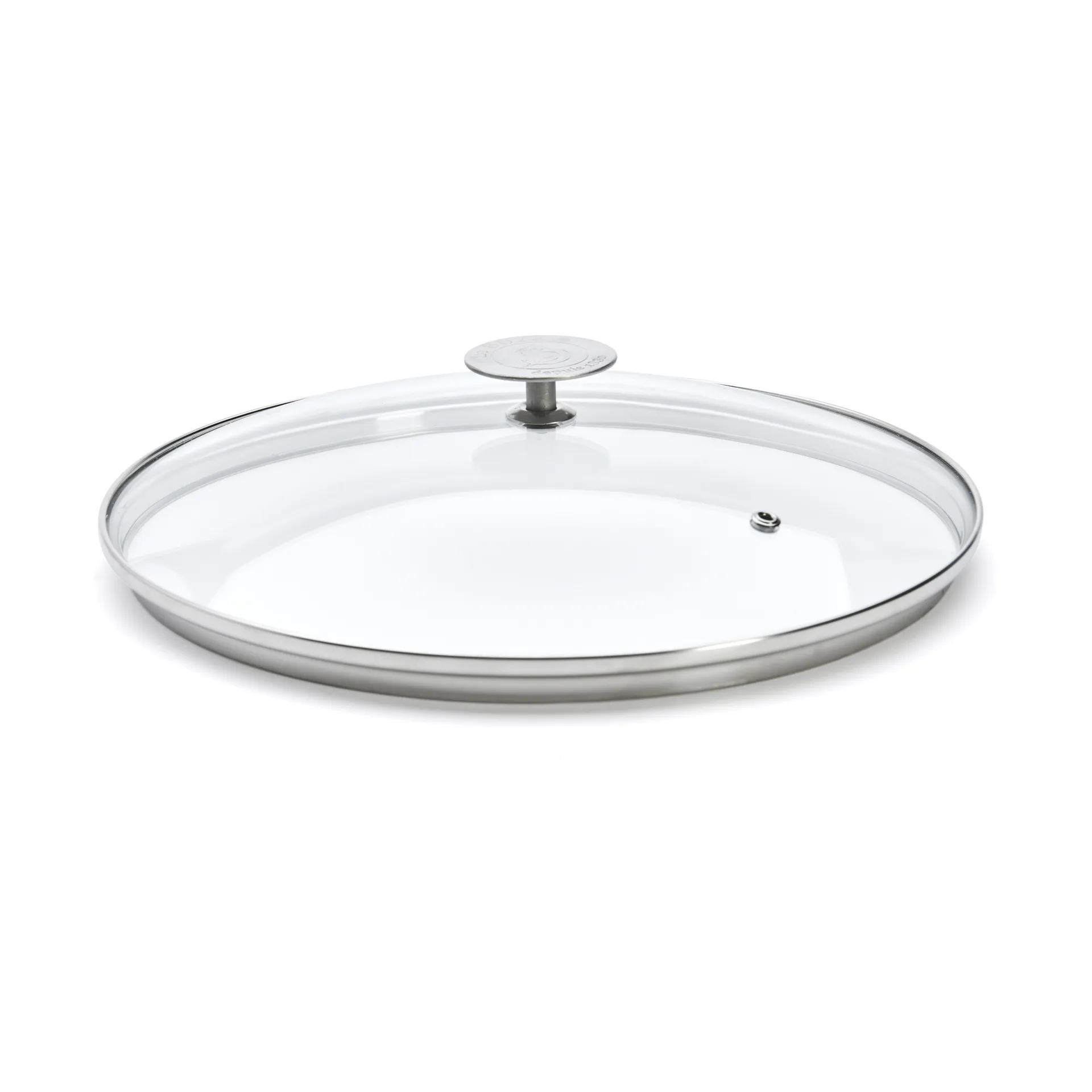 Alchimy glass lid deep ring, Ø28 cm De Buyer