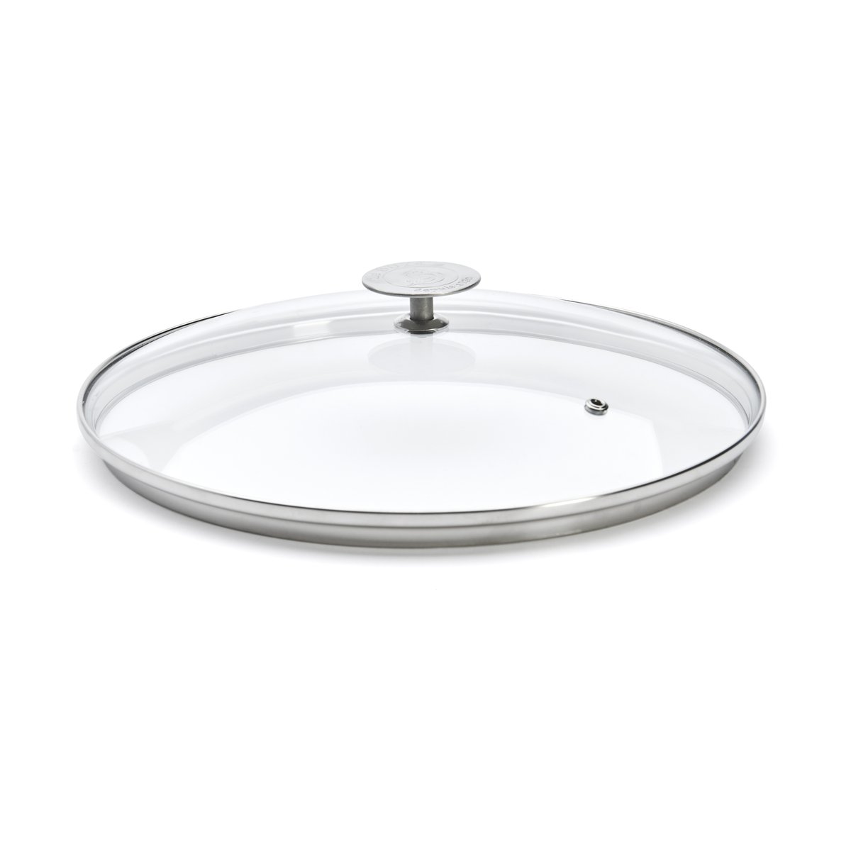 De Buyer Alchimy glass lid deep ring o28 cm | Scandinavian Design | Lids & accessories | Transparent