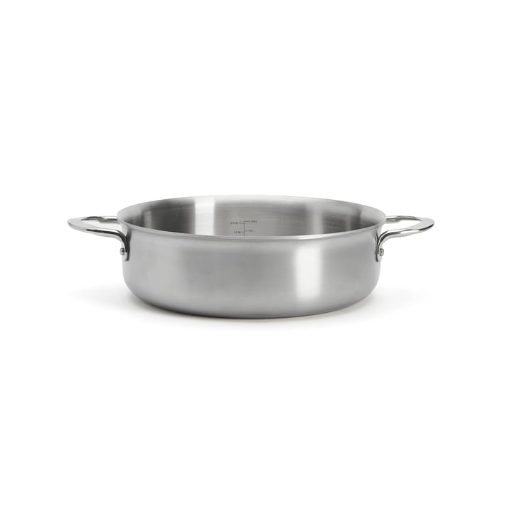 Alchimy rak saute pan stainless steel, Ø24 cm De Buyer