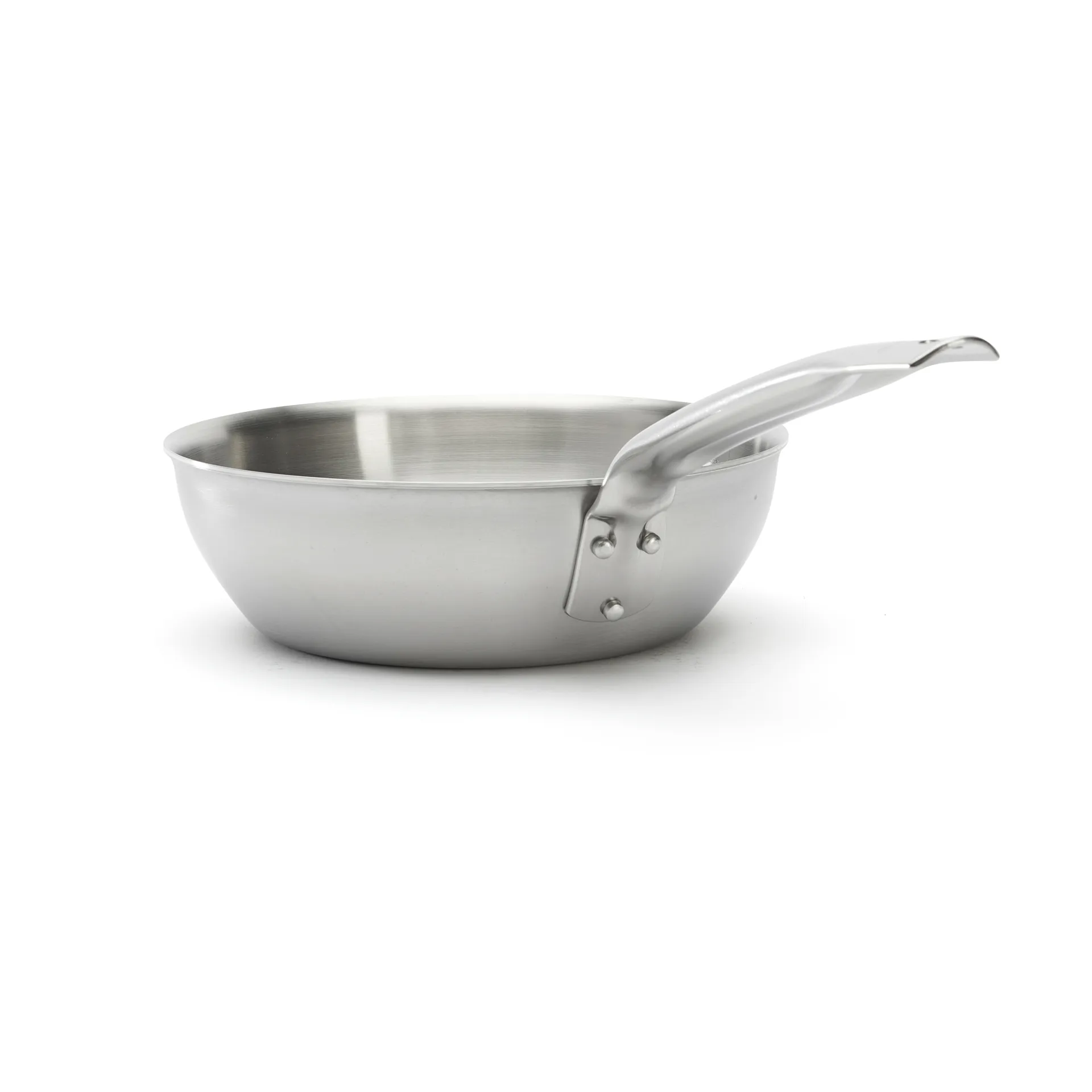Alchimy rounded sauté pan stainless steel, Ø24 cm De Buyer