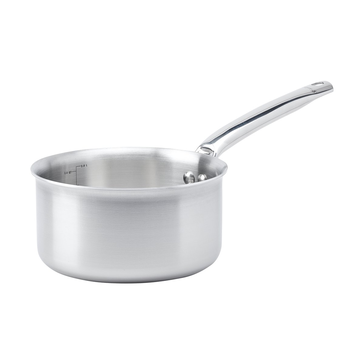 De Buyer Alchimy saucepan stainless steel o18 cm | Scandinavian Design | Saucepans | Silver-coloured