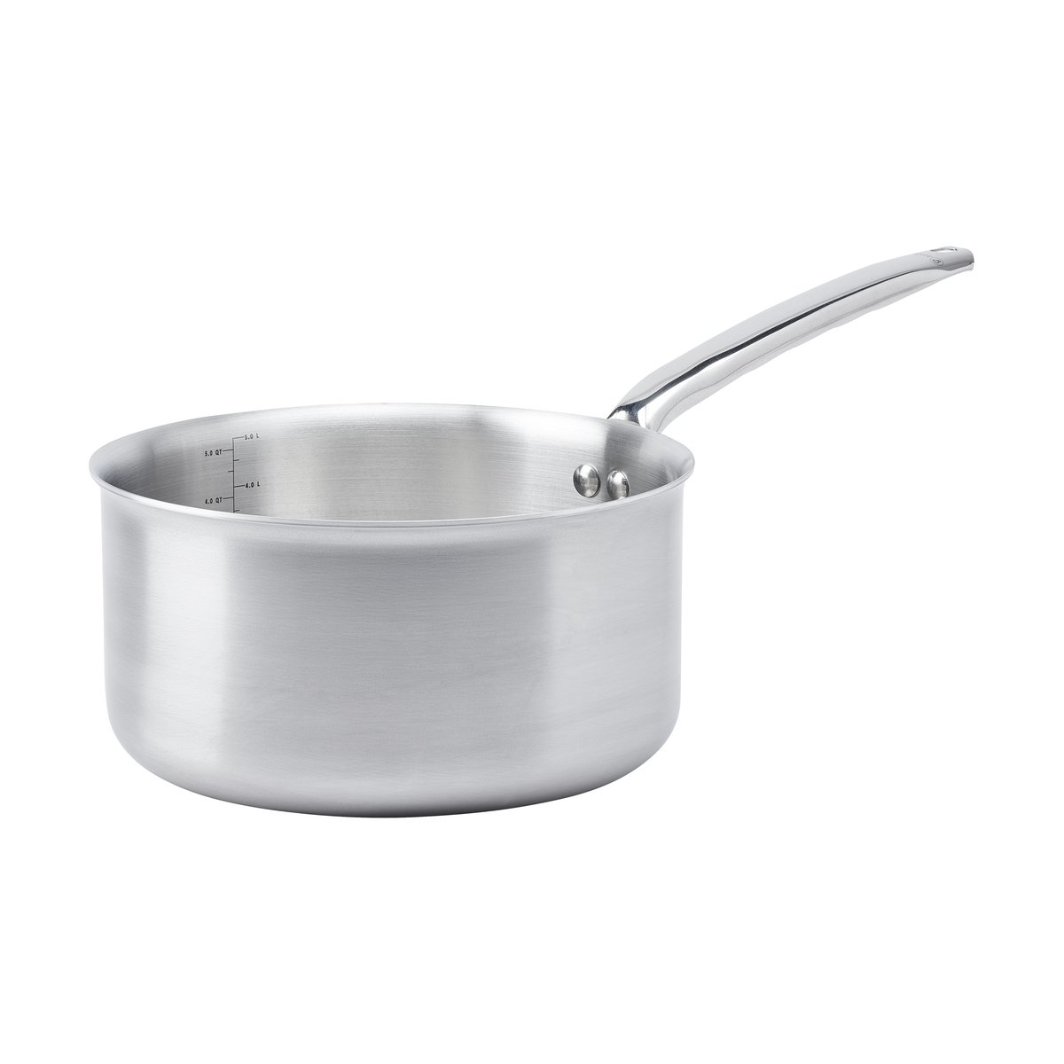 De Buyer Alchimy saucepan stainless steel o24 cm | Scandinavian Design | Saucepans | Silver-coloured
