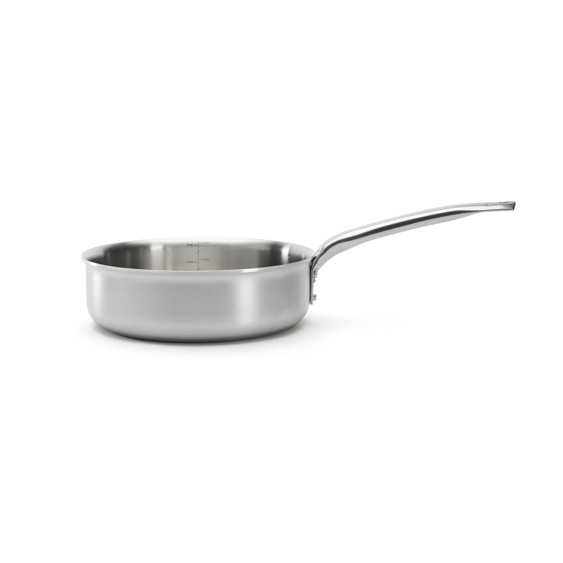 Alchimy sauté pan stainless steel, Ø24 cm De Buyer