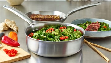 Alchimy sauté pan stainless steel - Ø24 cm - De Buyer