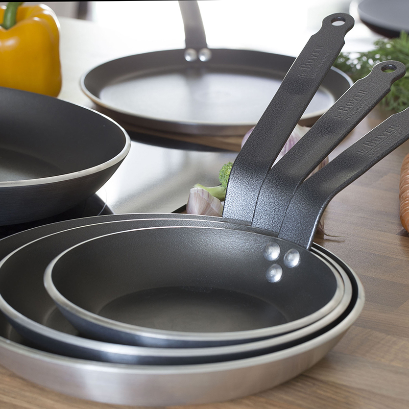 de Buyer Choc Resto Induction フライパン de Buyer - CHOC RESTO INDUCTION - Non-Stick round Pan