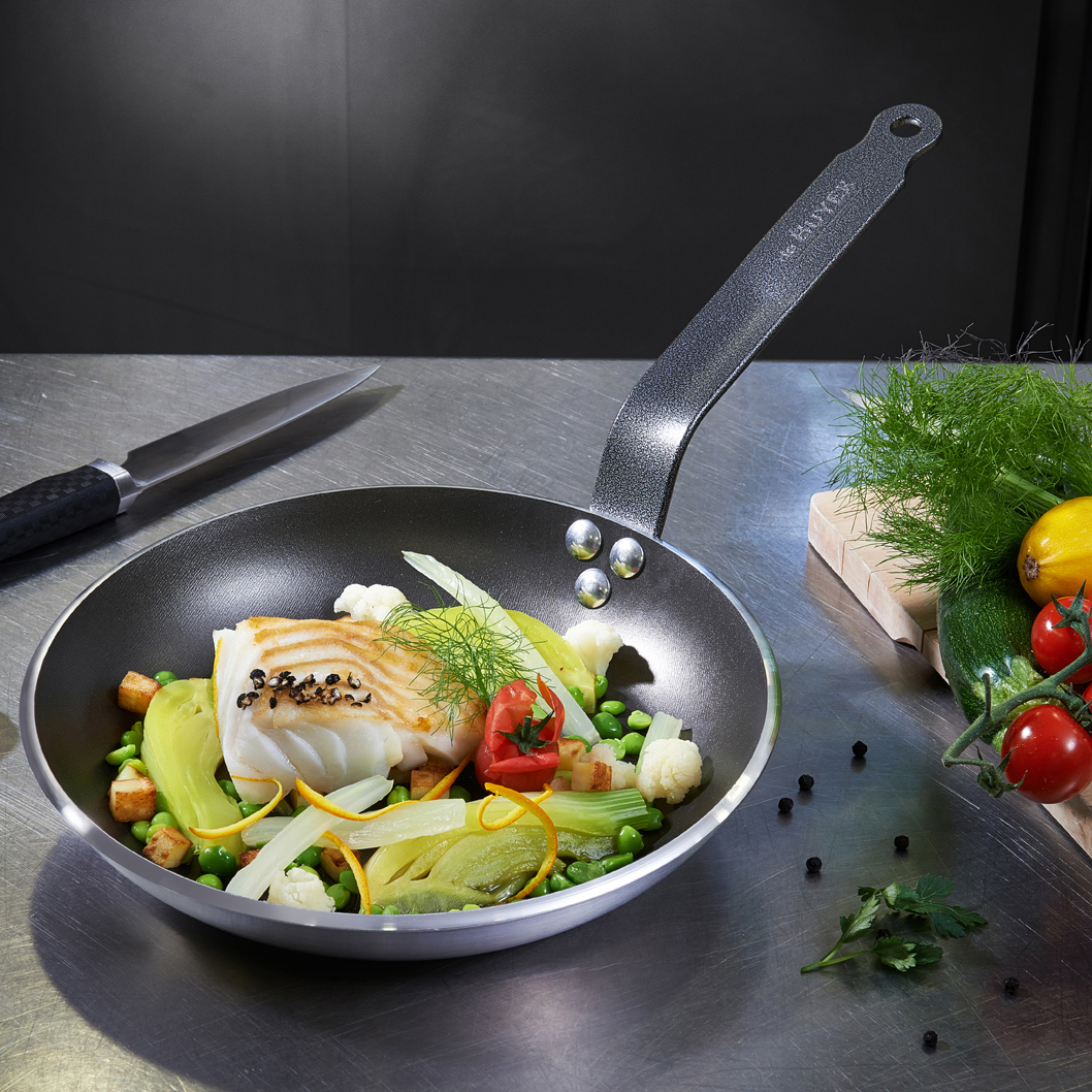 de Buyer Choc Resto Induction フライパン de Buyer - CHOC RESTO INDUCTION - Non-Stick round Pan